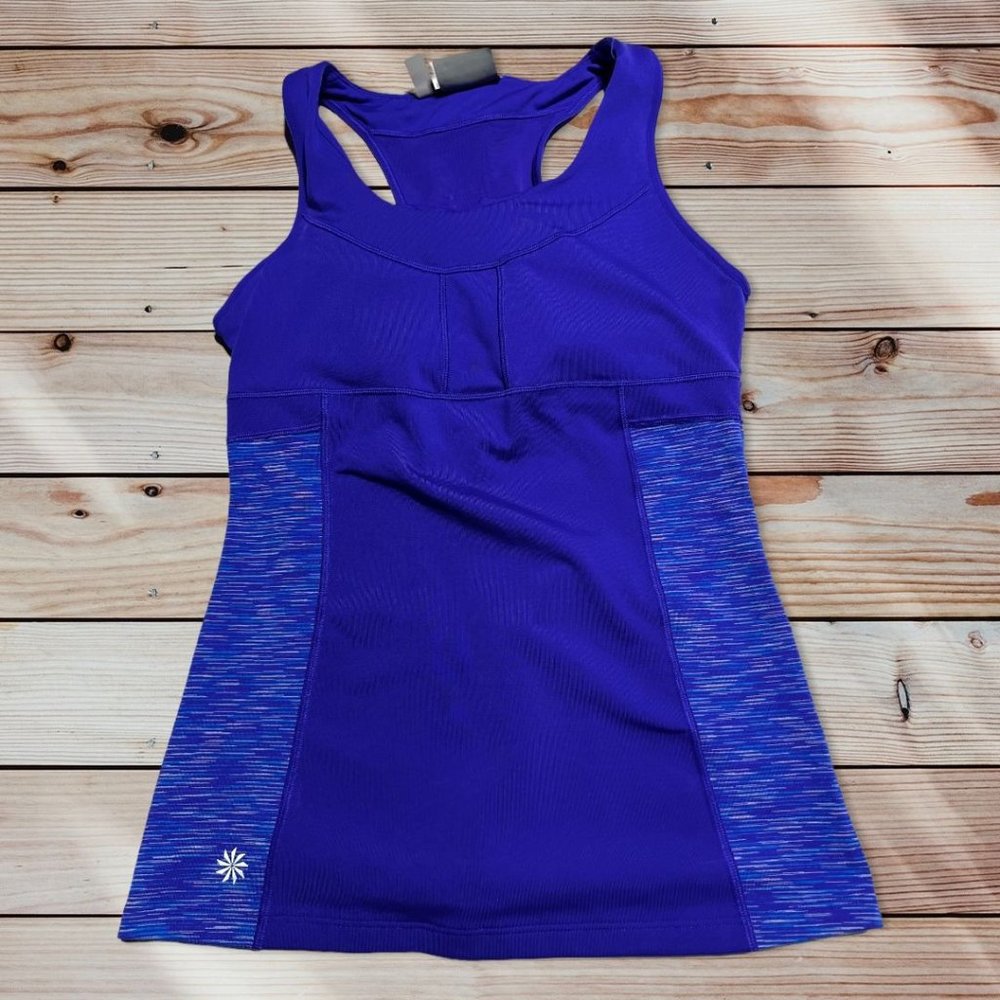 Athleta Workout Tank Blue Size Extra Small